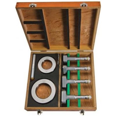 Sada dutinoměrů třídotekových analogových 50-100 mm, 3bodové měření, tin (mitu-368-914) – Zboží Mobilmania