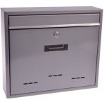 Schránka poštovní RADIM velká šedá – Zboží Mobilmania