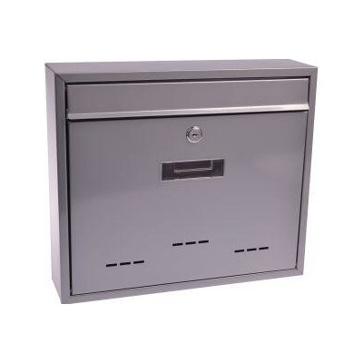 Schránka poštovní RADIM velká šedá – Zboží Mobilmania