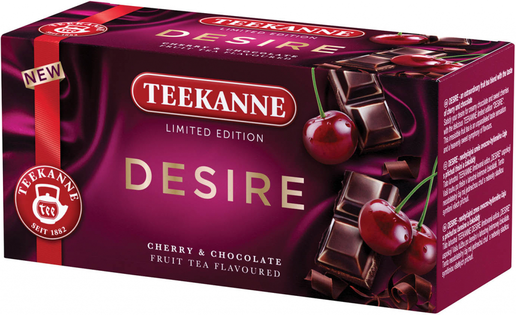 Teekanne Desire Limited Edition 20 sáčků 45 g od 33 Kč - Heureka.cz