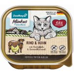 ZooRoyal Minkas Naturkost hovězí maso a kuře s brambory 16 × 100 g – Zboží Mobilmania