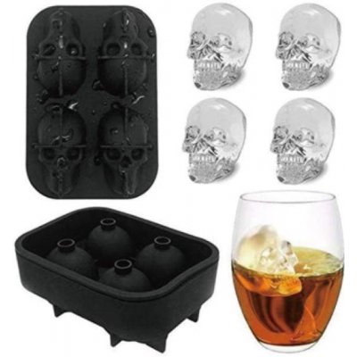 Silikonová forma na led lebky - Cakesicq – Hledejceny.cz