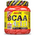 Aminokyseliny Amix Nutrition BCAA 4:1:1, 300 kapslí (8594159533981)