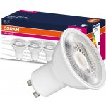 Osram 3x LED žárovka GU10 2,8W = 35W 230lm 2700K Teplá bílá – Hledejceny.cz