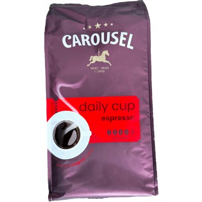 Carousel Daily Cup Espresso zrnková 1 kg – Hledejceny.cz