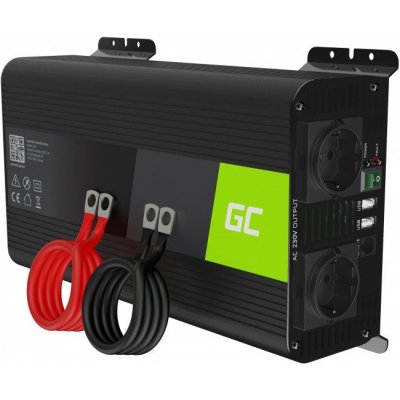 Green Cell INVGC09 12V/230V 1000W/2000W s USB – Zboží Mobilmania