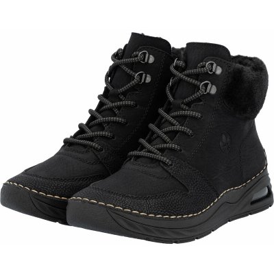 Rieker 55000-00 Schwarz / Schwarz – Zboží Mobilmania