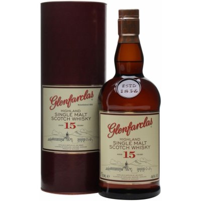 Glenfarclas 15y 46% 0,7 l (tuba)