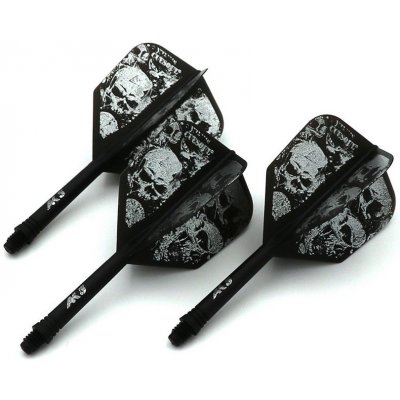 Cuesoul ROST AK5 Skeleton černé, Big Wing letky a dlouhé násadky – Zbozi.Blesk.cz