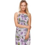 Bellatex Kuchyňská zástěra Adéla zástěra 67x84 cm Patchwork lila – Zbozi.Blesk.cz