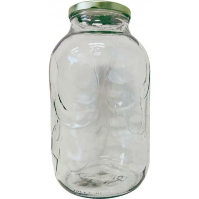 Marex Trade Sklenice zavařovací TWIST kulatá +víčko 100 mm MIX 6 ks x 5000 ml – Hledejceny.cz