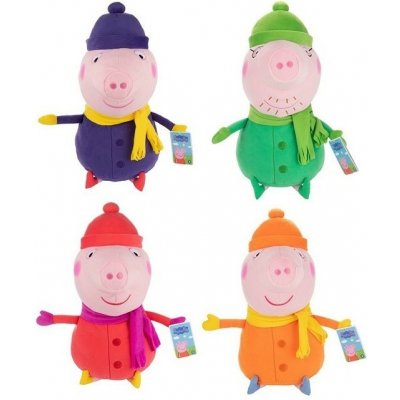 Alltoys Prasátko Peppa v zimním oblečení 50 cm – Zbozi.Blesk.cz