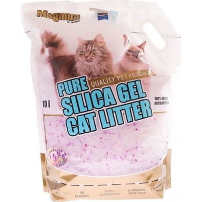 Magnum Silica gel Levender cat litter 10 l – Zboží Mobilmania