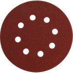 EXTOL PREMIUM Papír brusný výsek, suchý zip, bal. 10ks, 125mm, P120, 8 otvorů – Hledejceny.cz