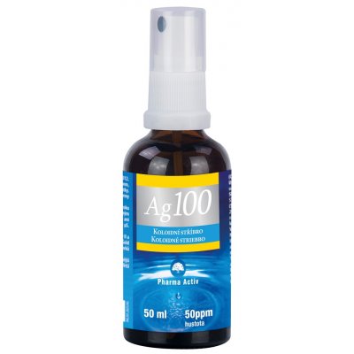 Pharma Activ Koloidní stříbro Ag100 50ppm spray 50 ml – Zboží Dáma