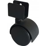 Kola Pirkl Nábytkové kolečko pro lamino desky ČERNÉ otočné 50mm – HobbyKompas.cz