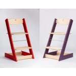 Lucas Wood Style rostoucí židle Alfa II zvýhodněný set 2 ks buk / přírodní + béžová / přírodní – Zboží Dáma