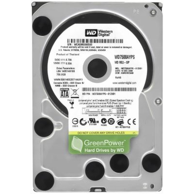 WD 7200RPM/8,9ms/16MB/SATA II Raid edition2, 750GB, WD7500AYPS – Zboží Mobilmania