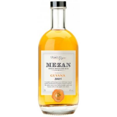 Mezan Single Distillery Guyana Diamond 2005 40% 0,7 l (holá láhev)