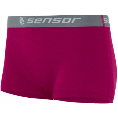 Sensor Merino Active Kalhotky s nohavičkou Růžová