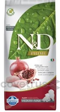 N&D Prime Dog Puppy M/L Chicken & Pomegranate 3 x 12 kg