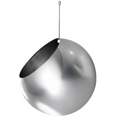 AYTM květináč Globe, závěsný, Ø 21 cm, stříbrný, nerezová ocel - 509510004012 – Hledejceny.cz
