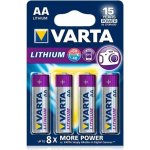 Varta Professional Lithium AA 4ks 6106301404 – Hledejceny.cz