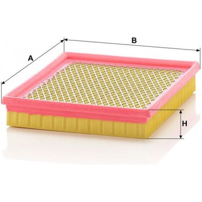 MANN-FILTER Vzduchový filtr MANN C2372 (MF C2372) – Hledejceny.cz