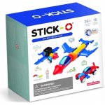 Magformers Stick-O Dopravní prostředky 16 ks – Zboží Dáma