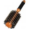 Hřeben a kartáč na vlasy Comair kartáč dřevo javor 20 řad kančí štětiny průměr 76 mm