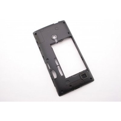 Kryt Nokia Lumia 520 střední černý – Zboží Mobilmania