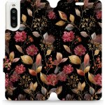 Mobiwear - Sony Xperia 10 II - V171S Zlatavé lístky a květy – Zboží Mobilmania