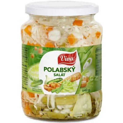 VIVA Polabský salát 640 g – Zbozi.Blesk.cz