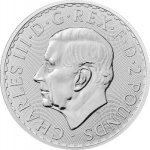 The Royal Mint Stříbrná mince Britannia Charles III 2023 1 oz – Zboží Dáma