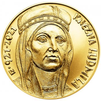 Česká mincovna Zlatá mince 10000 Kč Kněžna Ludmila Standard 31,107 g
