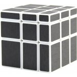 Shengshou Rubikova kostka Zrcadlová 3 x 3 x 3 Černá Mirror Cube Bílý podklad – Hledejceny.cz
