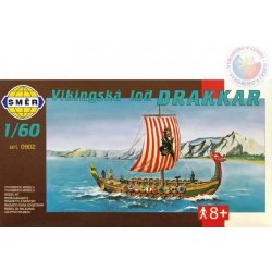 Směr plastikový model loď ke slepení Viking slepovací stavebnice koráb 1:60