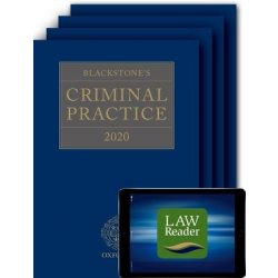 Blackstone's Criminal Practice 2020 Book, All Supplements, and Digital Pack