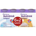 NUTRIDRINK COMPACT S PŘÍCHUTÍ NEUTRÁLNÍ 4X125ML + KÁVOVOU POR SOL 4X125ML – Hledejceny.cz