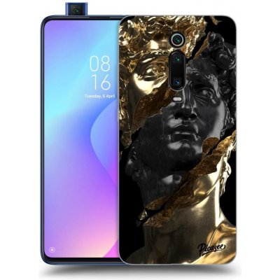 Pouzdro Picasee silikonové Xiaomi Mi 9T Pro - Black Gold černé – Zbozi.Blesk.cz