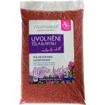 Vivaco VivaPharm sůl do koupele Alpské byliny UVOLNĚNÍ TĚLA & MYSLI 1000 g – Zboží Dáma