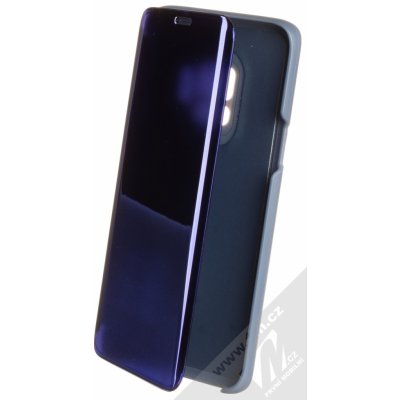 Pouzdro 1Mcz Clear View Samsung Galaxy S9 modré – Zboží Mobilmania