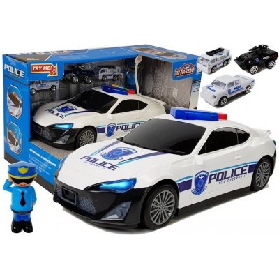 LEANToys Import Garáž pro policejní auta 2v1 Policista Malá auta Zvuková světla – Zboží Mobilmania