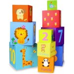 Teddies Kubus Pyramida hranatá 10 ks – Zboží Dáma