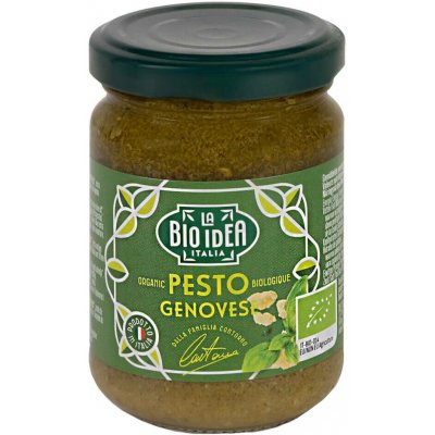 Bio Idea Bazalkové pesto Genovese 130 g – Hledejceny.cz