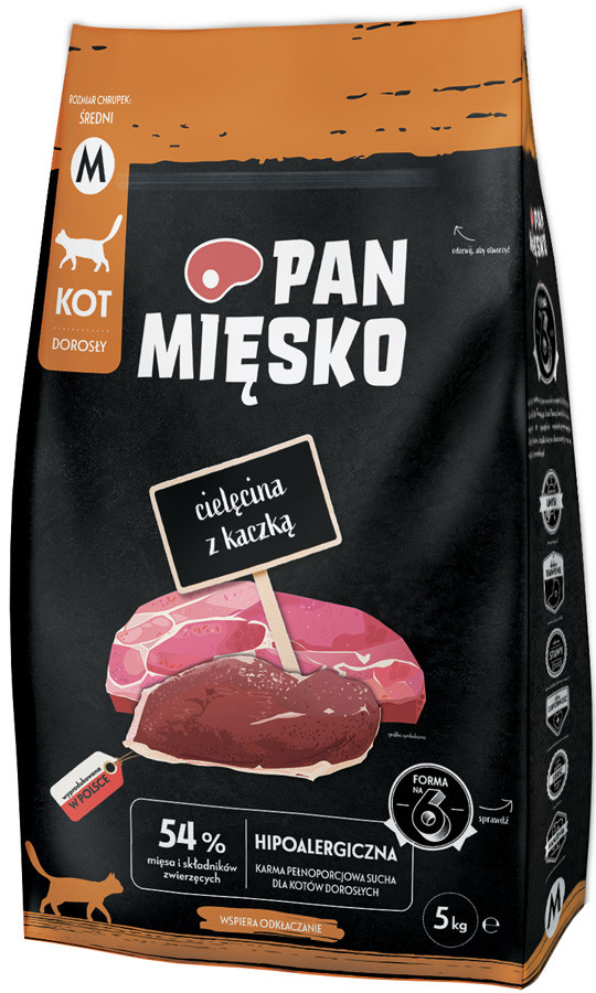 PAN MIĘSKO Telecí maso s kachnou 5 kg