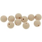 Natana silikonové korálky tělově hnědá 12 mm 10 ks – Hledejceny.cz