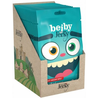 Jihočeské Jerky Bejby Jerky hovězí 15 x 20 g – Hledejceny.cz