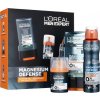 Kosmetická sada Loreal Paris Men Expert Magnesium Defence sprchový gel 300 ml + deodorant sprej 150 ml + hydratační krém pro ciltivou pleť 50 ml, kosmetická sada pro muže