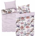 Livarno home povlečení z mikrovláknitého saténu světle růžová 140x200 70x90 – Zboží Mobilmania